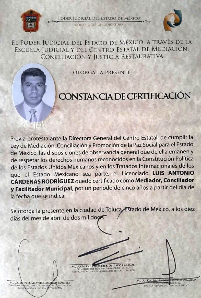certificacion mediador certificacion mediador